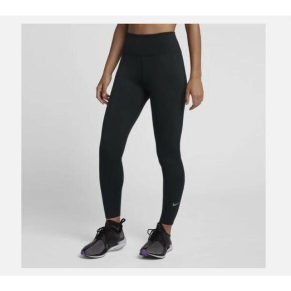 Nike All In Lavish Tight Women Size Small Black BQ8220 Activewear Full Length - Picture 1 of 7